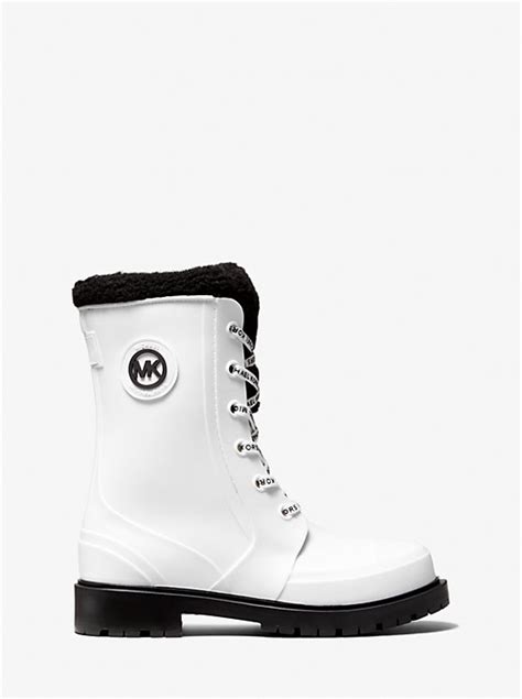 montaigne faux fur rain boot michael michael kors|michael kors montaigne rain boots.